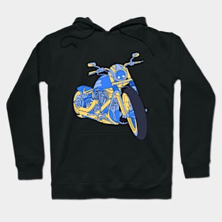 moge blue Hoodie